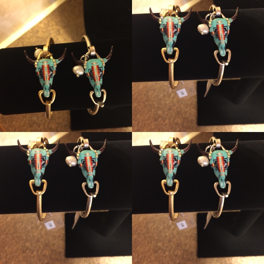 Southwestern Steer Head Bracelets